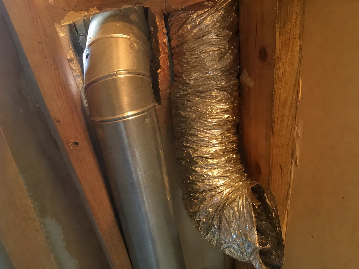 Dryer Vent Rerouting in Petaluma, CA